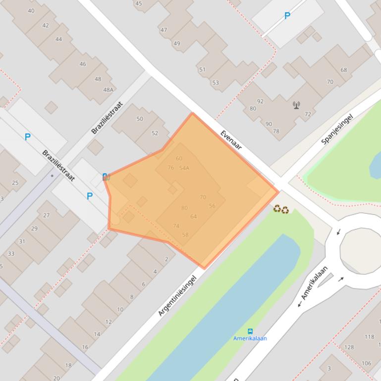 Kaart van postcodegebied 2408MN.