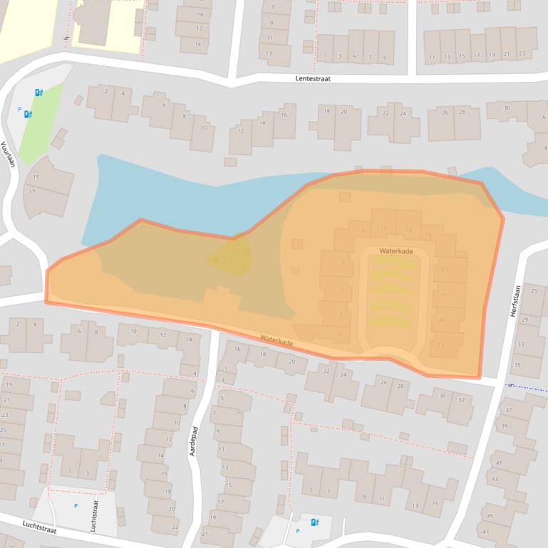Kaart van postcodegebied 2408NM.
