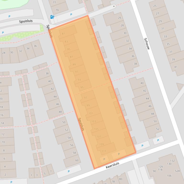 Kaart van postcodegebied 2408PS.