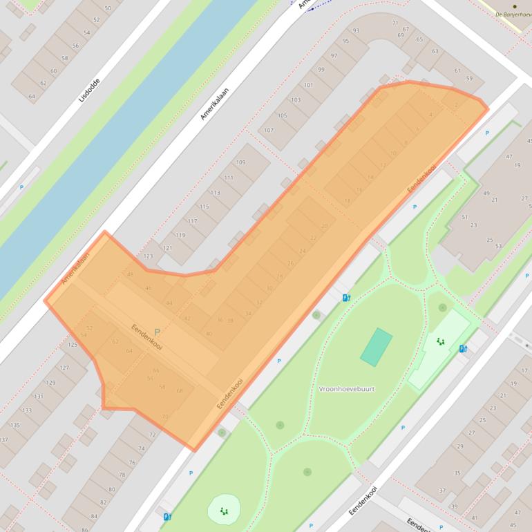 Kaart van postcodegebied 2408SL.