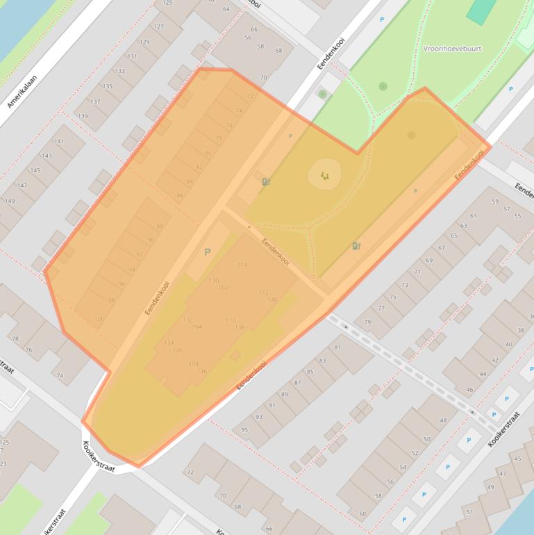 Kaart van postcodegebied 2408SM.