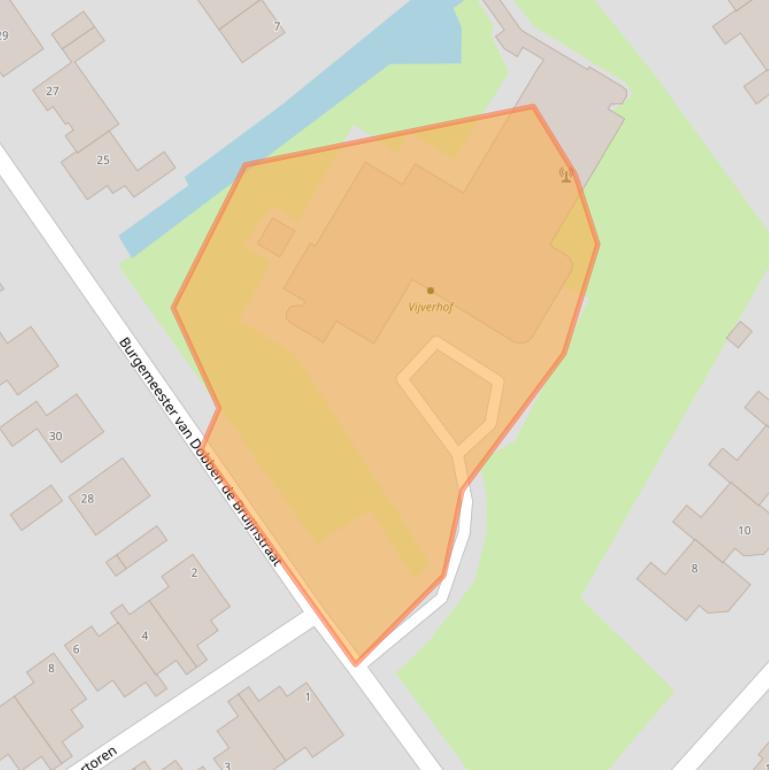 Kaart van postcodegebied 2411AP.