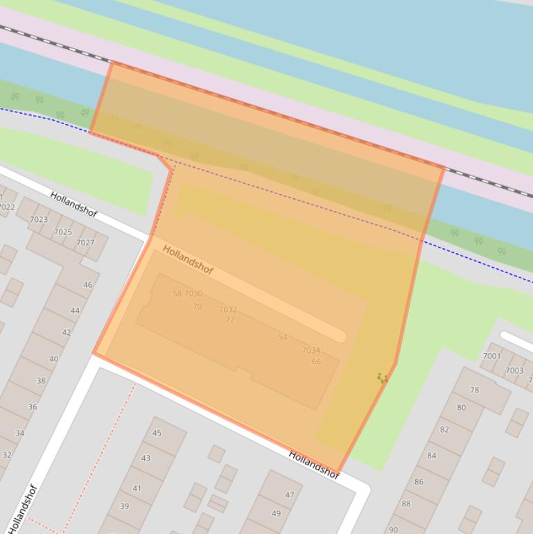 Kaart van postcodegebied 2411KG.