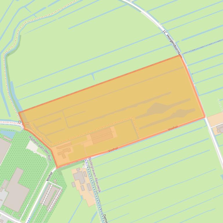 Kaart van postcodegebied 2411NP.