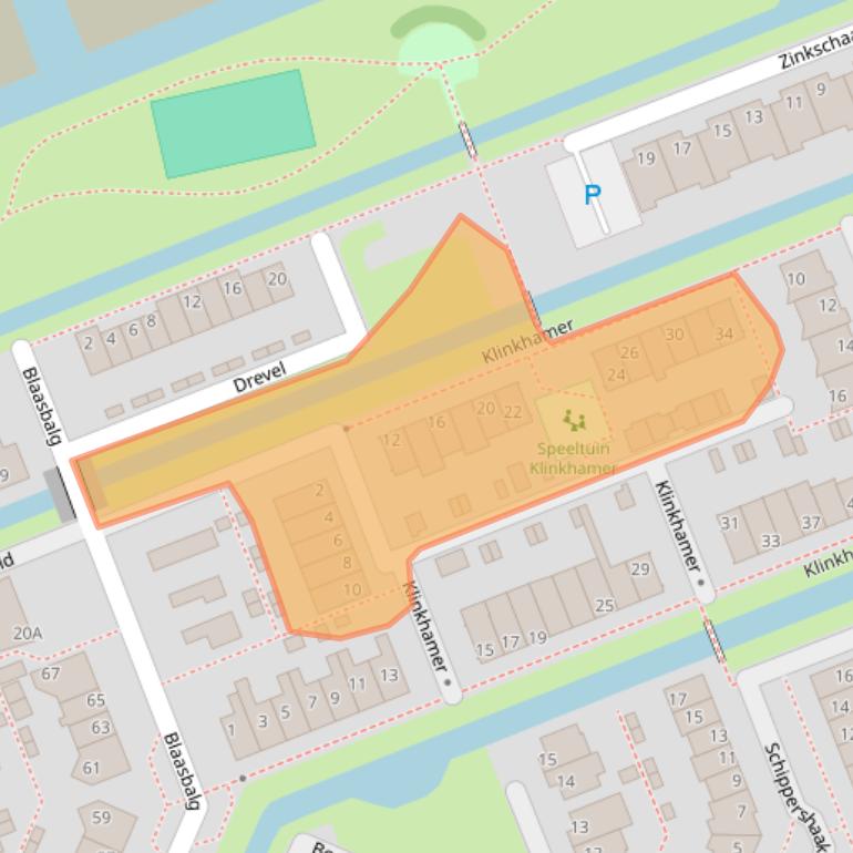 Kaart van postcodegebied 2421MK.