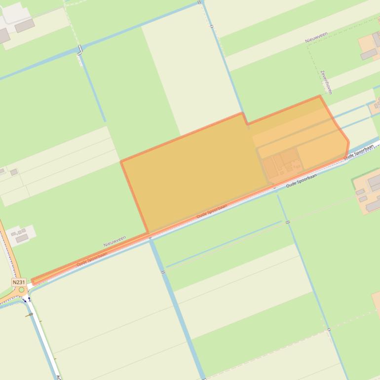 Kaart van postcodegebied 2435NT.