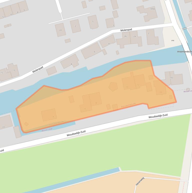 Kaart van postcodegebied 2465AS.