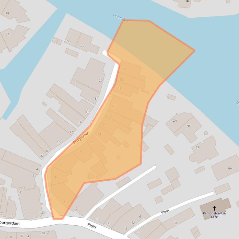 Kaart van postcodegebied 2471AS.