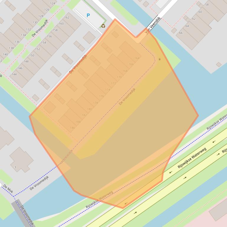 Kaart van postcodegebied 2497VN.