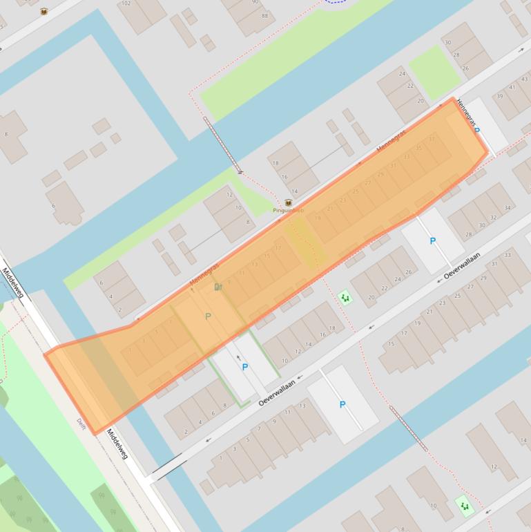 Kaart van postcodegebied 2498BM.