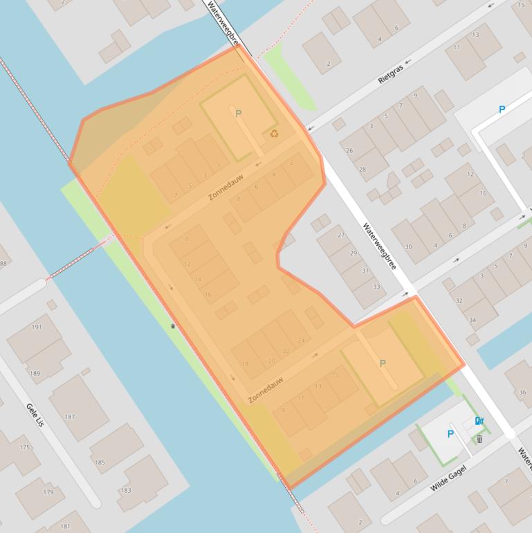 Kaart van postcodegebied 2498EA.