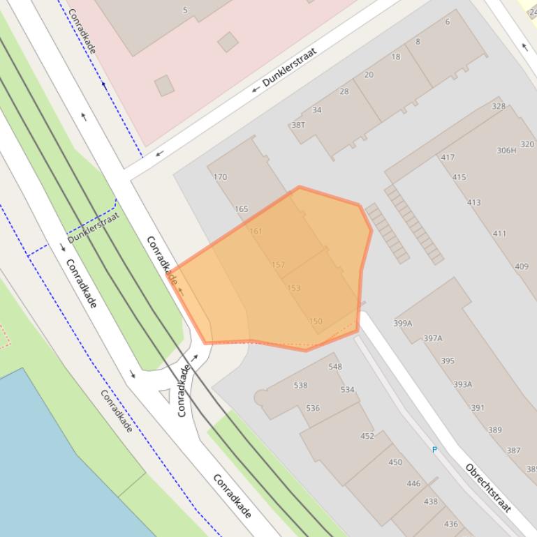 Kaart van postcodegebied 2517CK.