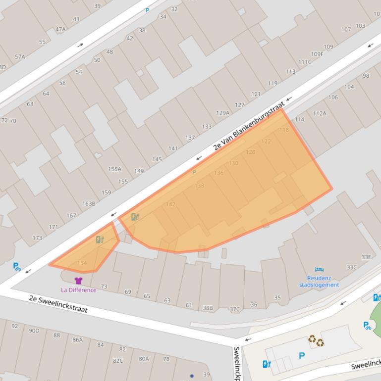 Kaart van postcodegebied 2517HG.