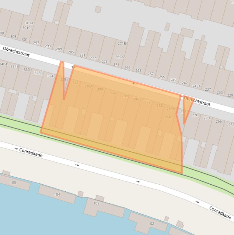 Kaart van postcodegebied 2517VE.