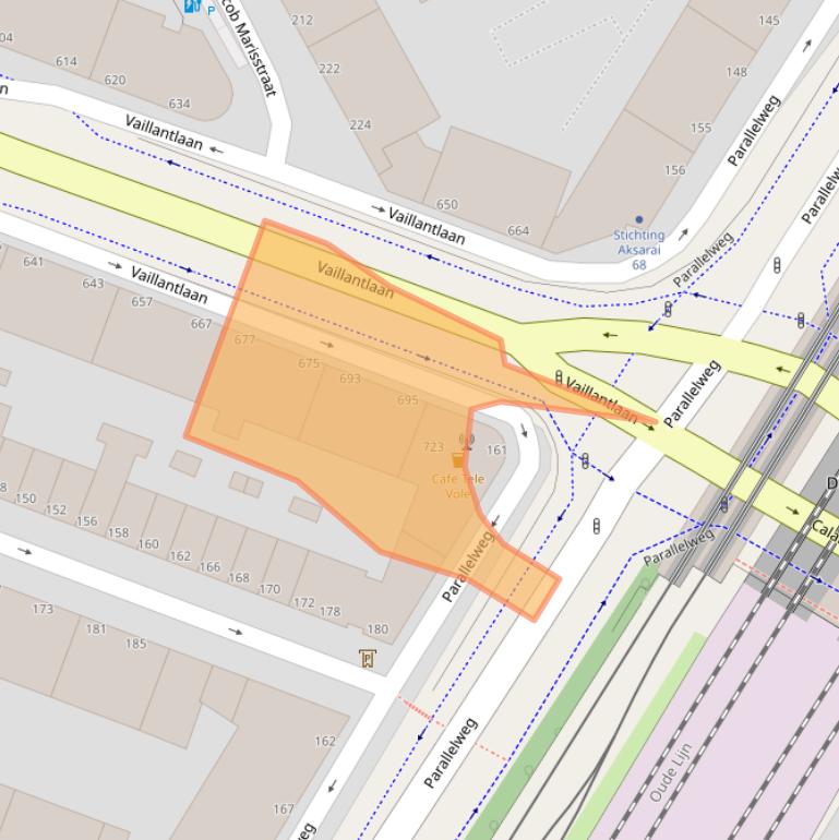 Kaart van postcodegebied 2526ME.