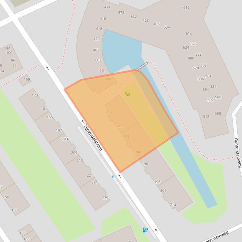 Kaart van postcodegebied 2531GX.