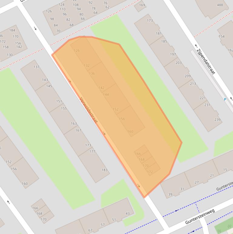 Kaart van postcodegebied 2531HT.