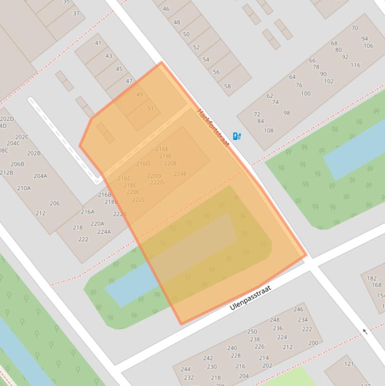 Kaart van postcodegebied 2531JH.