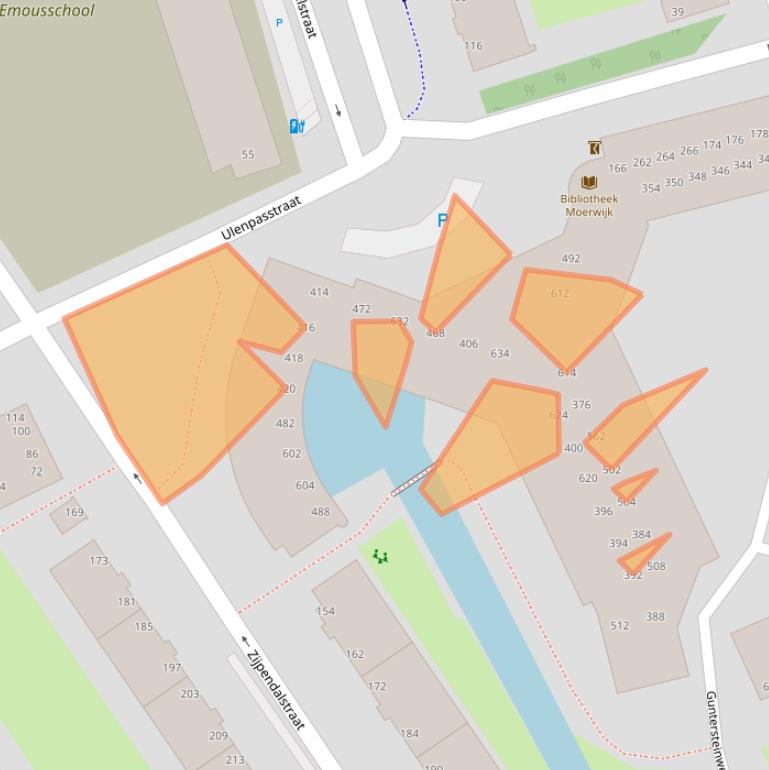 Kaart van postcodegebied 2531NC.