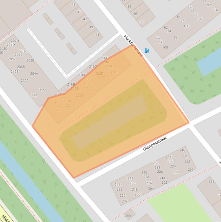 Kaart van postcodegebied 2531PH.