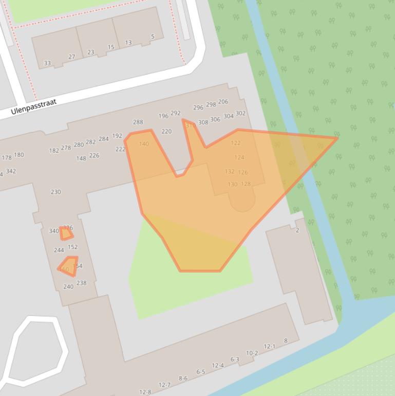 Kaart van postcodegebied 2531RC.