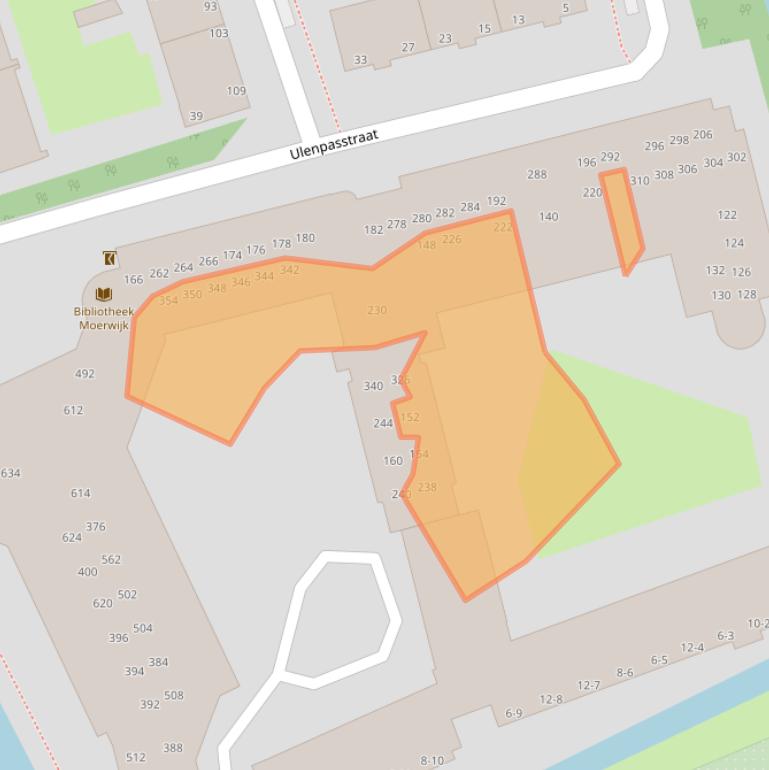 Kaart van postcodegebied 2531RE.