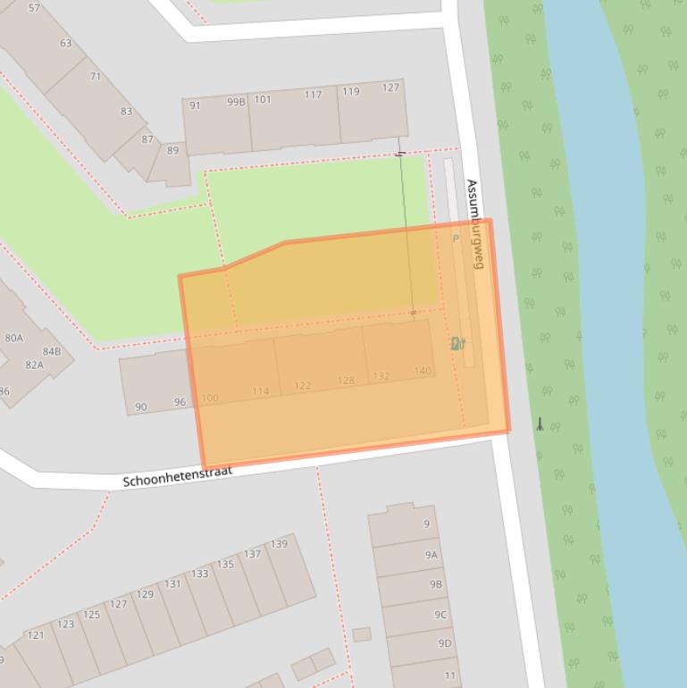 Kaart van postcodegebied 2531RP.