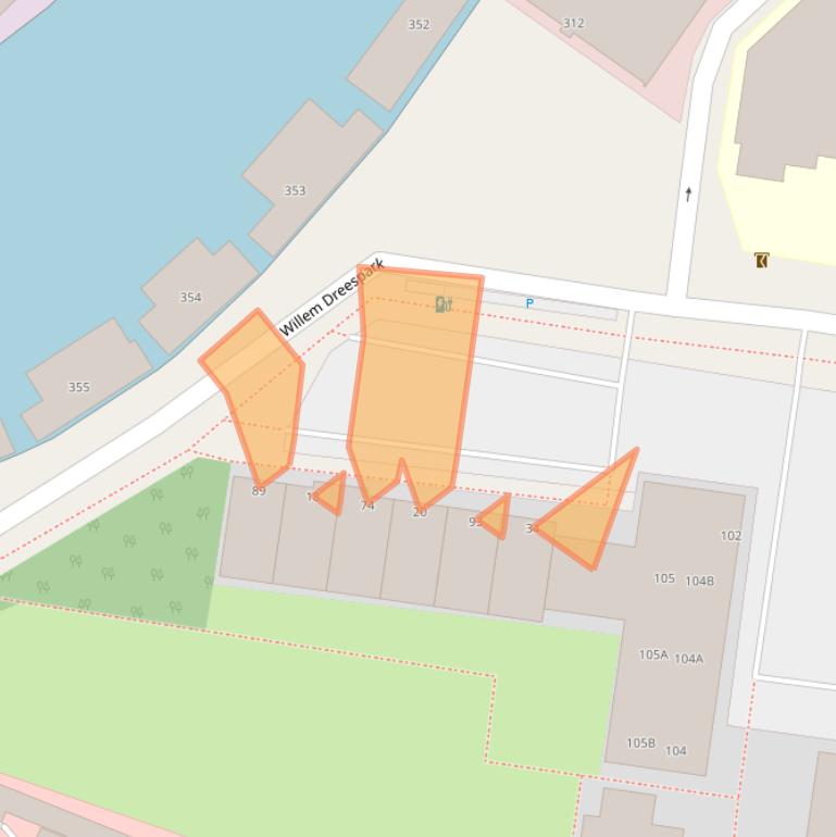 Kaart van postcodegebied 2531SE.