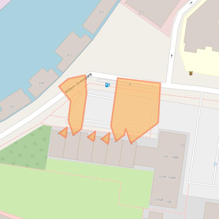 Kaart van postcodegebied 2531SG.