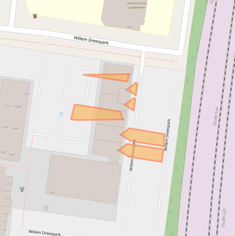 Kaart van postcodegebied 2531SR.