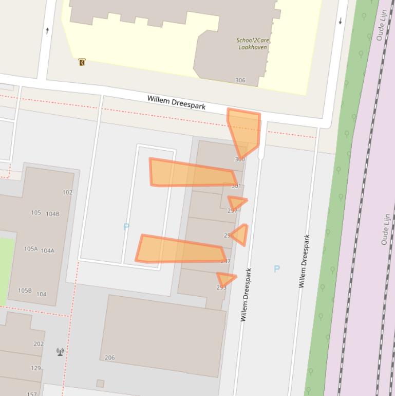 Kaart van postcodegebied 2531SV.