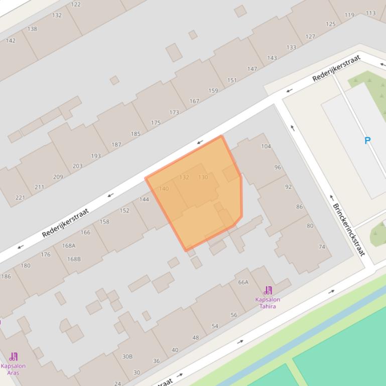 Kaart van postcodegebied 2531VP.