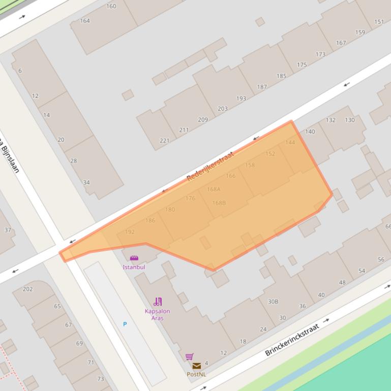 Kaart van postcodegebied 2531VR.