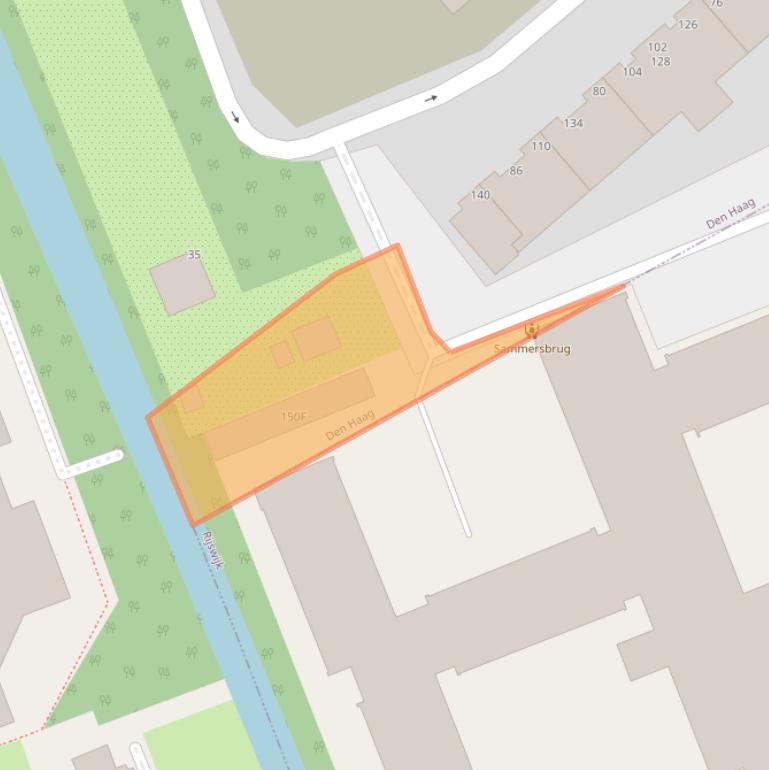 Kaart van postcodegebied 2532AK.