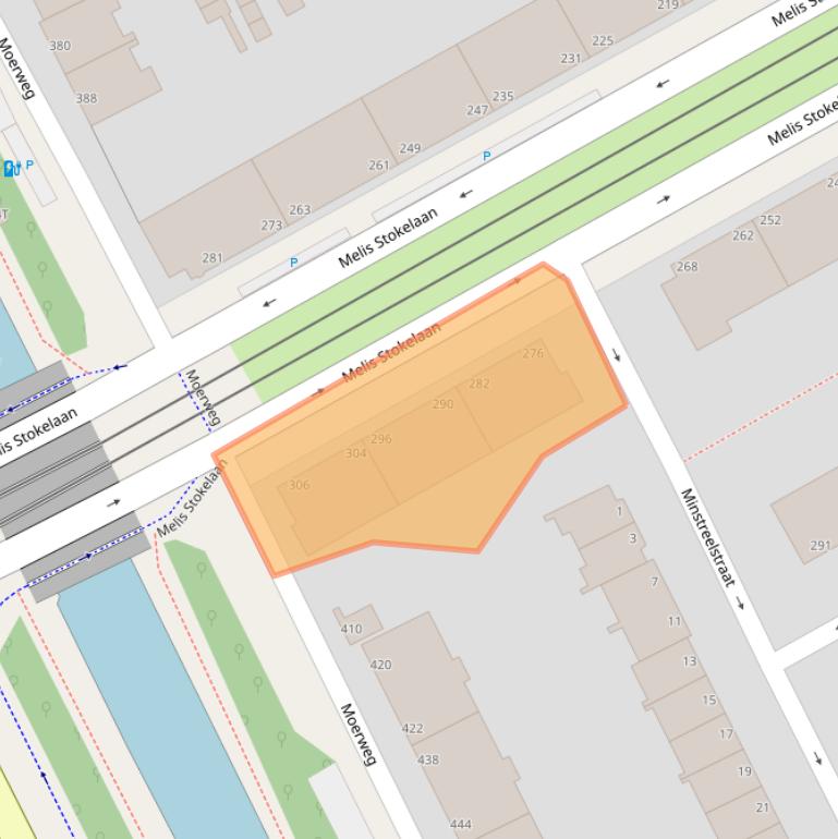 Kaart van postcodegebied 2533EG.