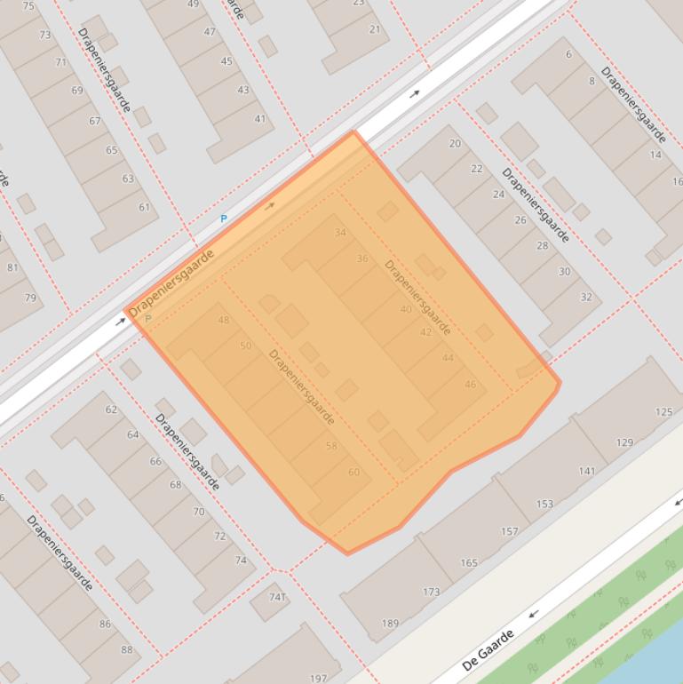 Kaart van postcodegebied 2542VR.