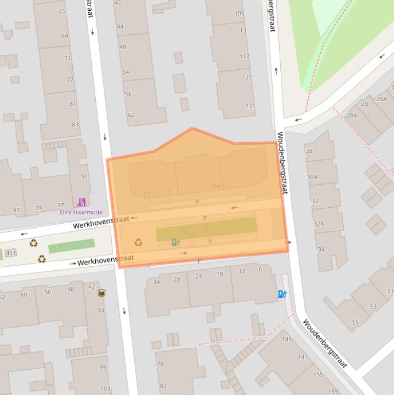 Kaart van postcodegebied 2546VA.