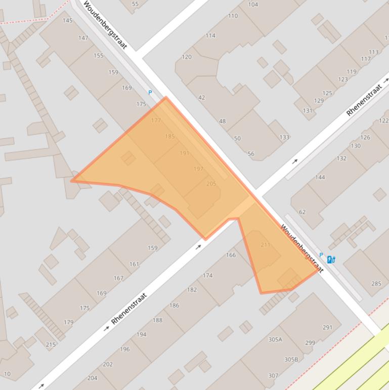 Kaart van postcodegebied 2546VR.