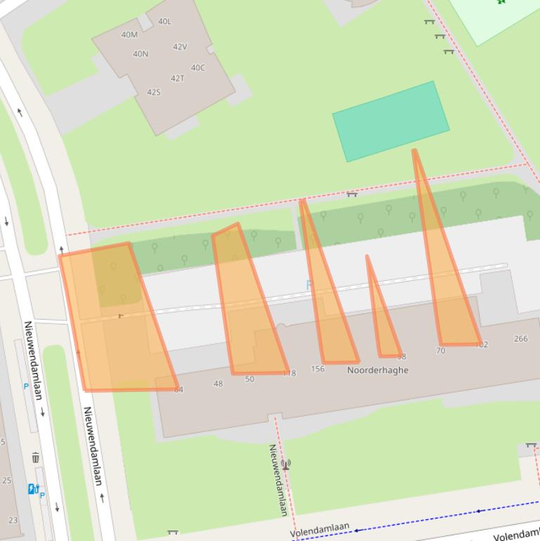 Kaart van postcodegebied 2547JM.