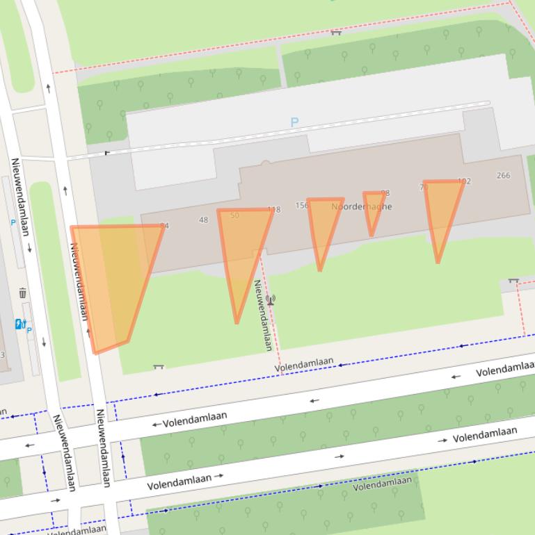 Kaart van postcodegebied 2547JP.