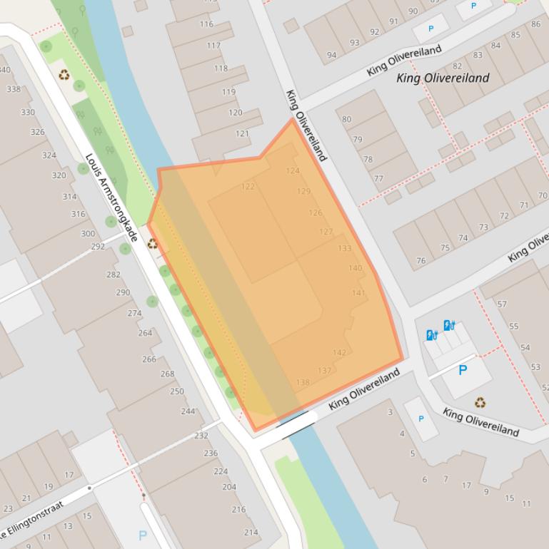 Kaart van postcodegebied 2551JR.