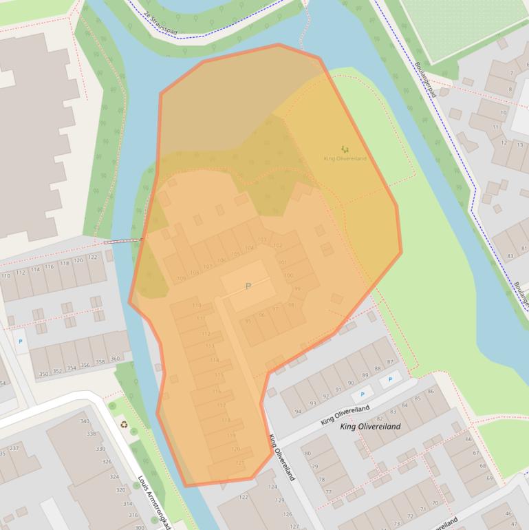 Kaart van postcodegebied 2551JS.