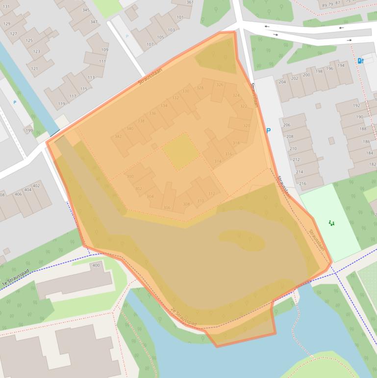 Kaart van postcodegebied 2551NV.