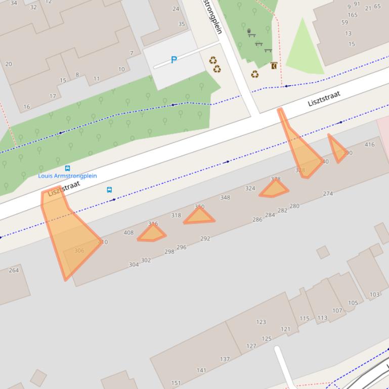 Kaart van postcodegebied 2551TR.