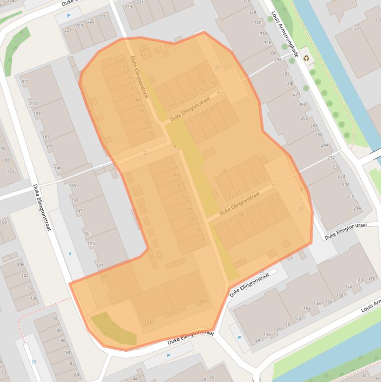 Kaart van postcodegebied 2551WB.