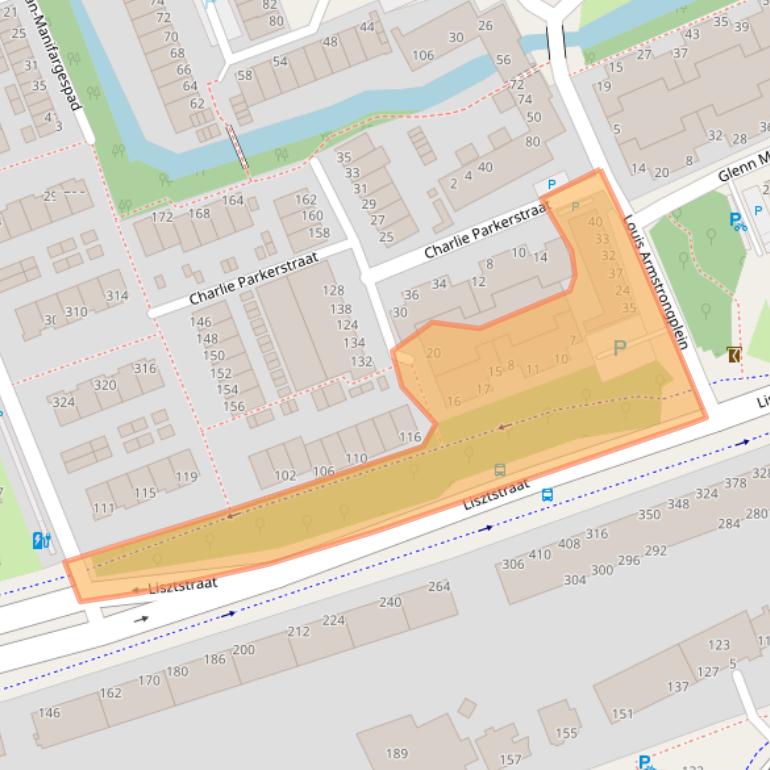 Kaart van postcodegebied 2551WH.