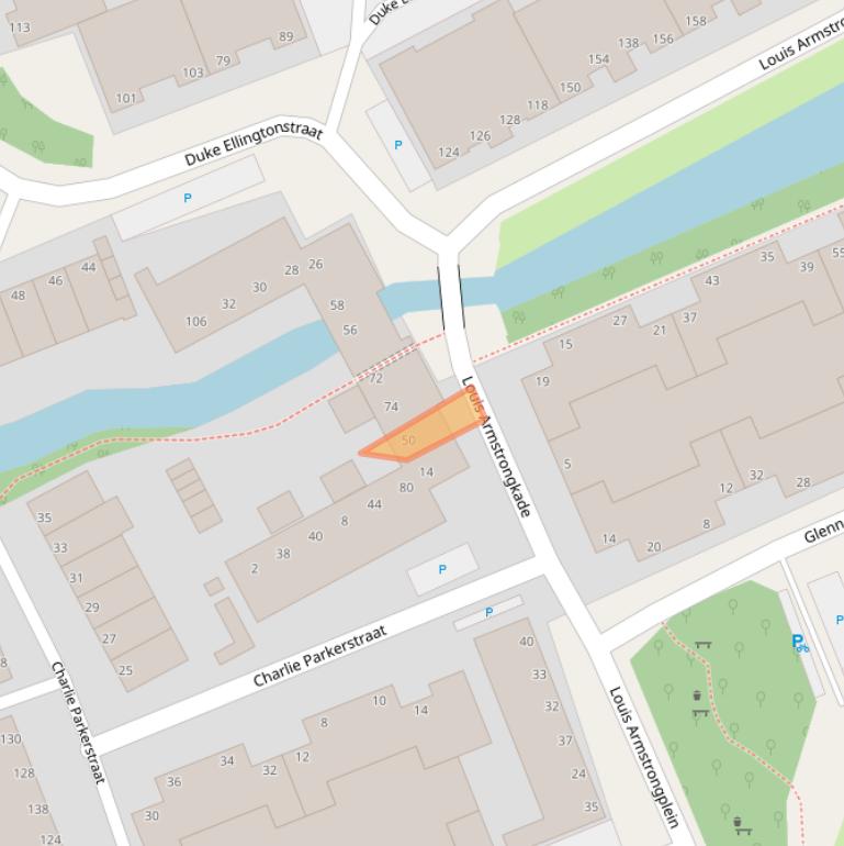 Kaart van postcodegebied 2551WS.