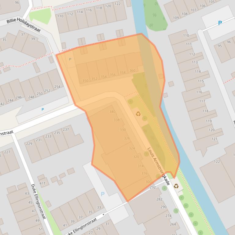 Kaart van postcodegebied 2551WZ.