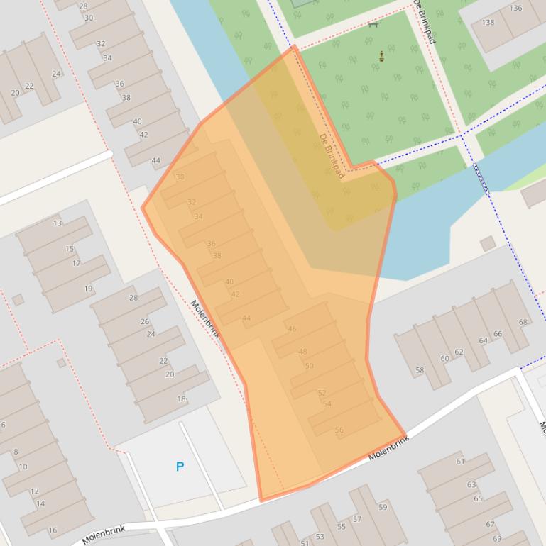 Kaart van postcodegebied 2553GP.