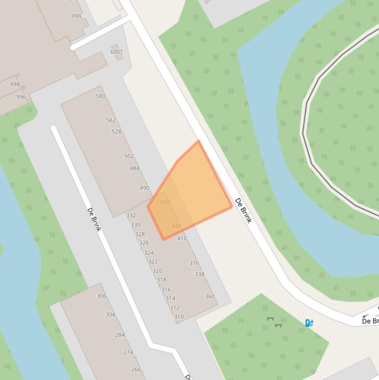 Kaart van postcodegebied 2553HH.